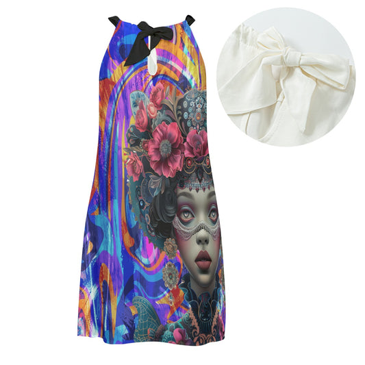 Deep Thought Women's Halter Dress
