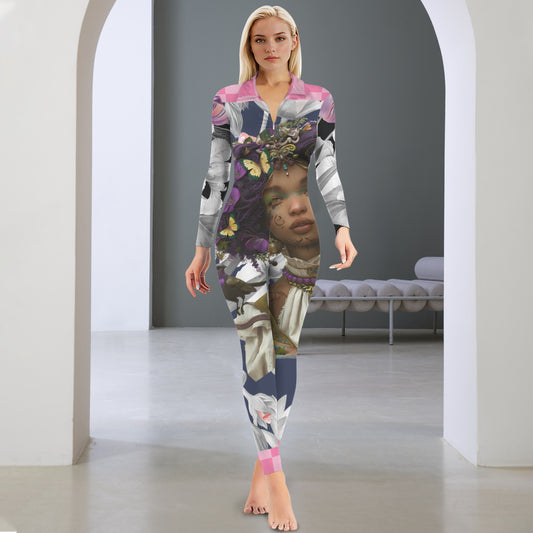 Floral Fantasy Jumpsuit