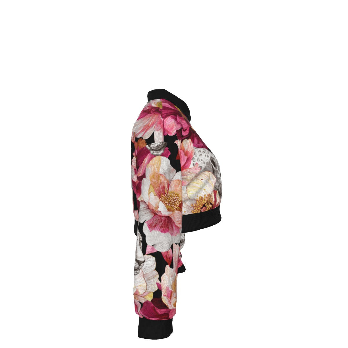 Hidden Beauty Hoodie with Half Zipper