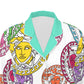 Multi Color Medusa Head Women's Long Sleeve Pajama Set