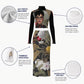 Cardi G High Neck Skirt Set With Thumb Hole