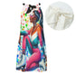 Rolling Women's Halter Dress