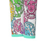 Multi Color Medusa Head Women's Long Sleeve Pajama Set
