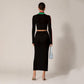 Up in Smoke Women's High Neck Skirt Set With Thumb Hole