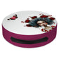 Cherry Jubilee Round Floor Pillow