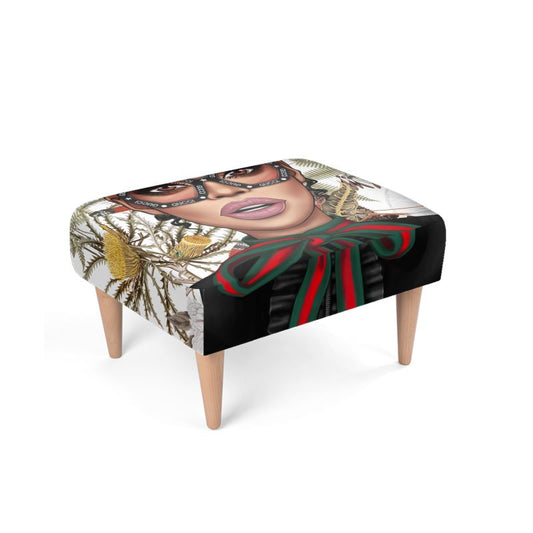 Giving Face Footstool