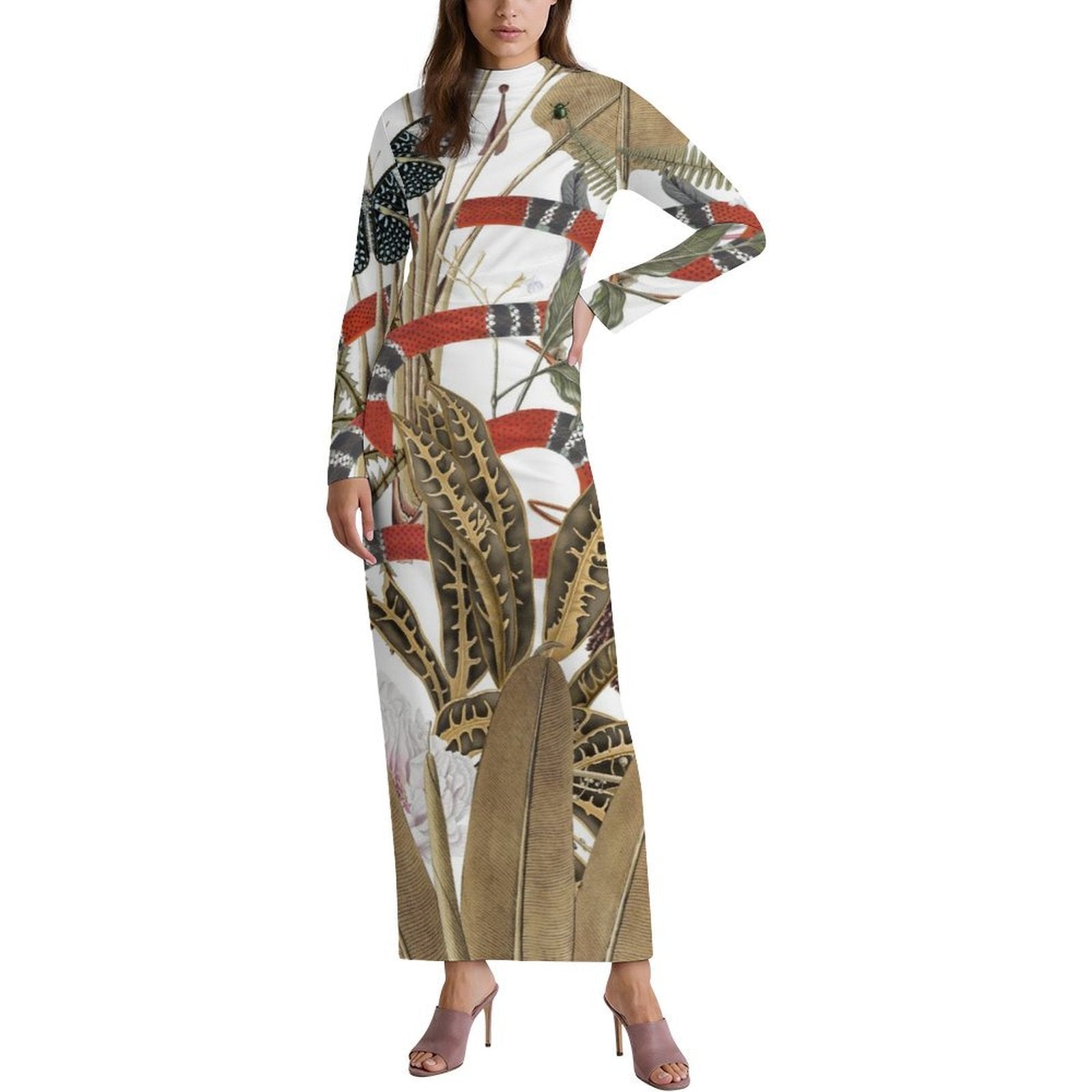 Slippery Rouched Dress