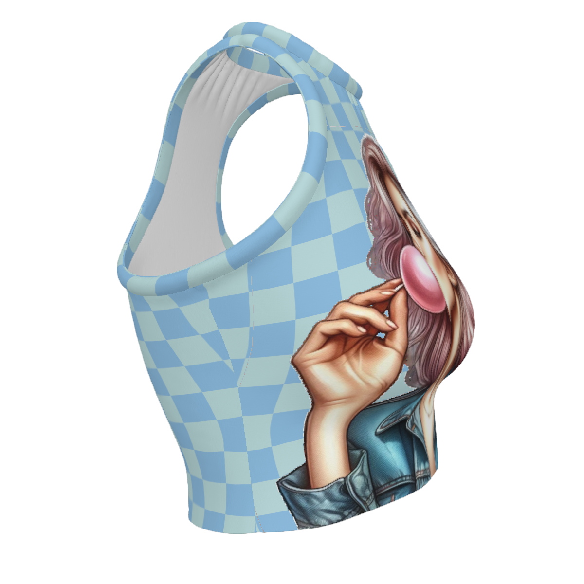 All Over Print Custom Women's Crew Neck Tank Top