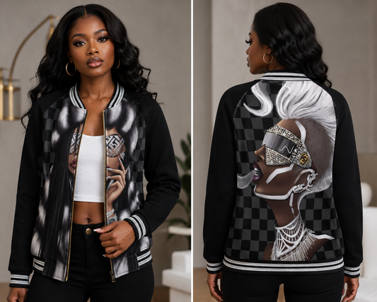 Noir Baseball Jacket